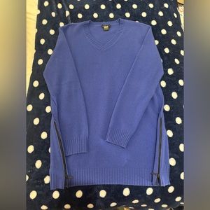 Cashmere blue sweater